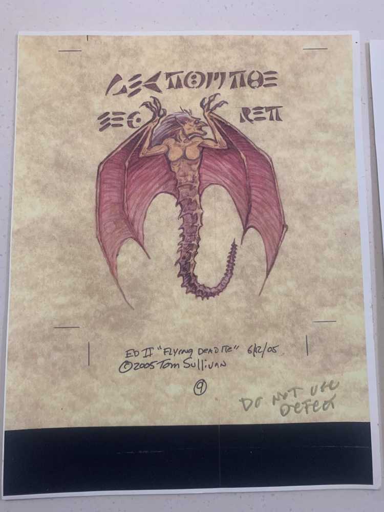 Anchor Bay Production Made Necronomicon Pages - Anchor Bay (Horror) action figure collectible - Main Image 3