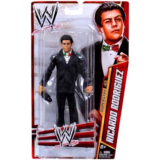Ricardo Rodriguez - Mattel (WWE Basic Series 65) action figure collectible [Barcode 746775183110] - Main Image 2