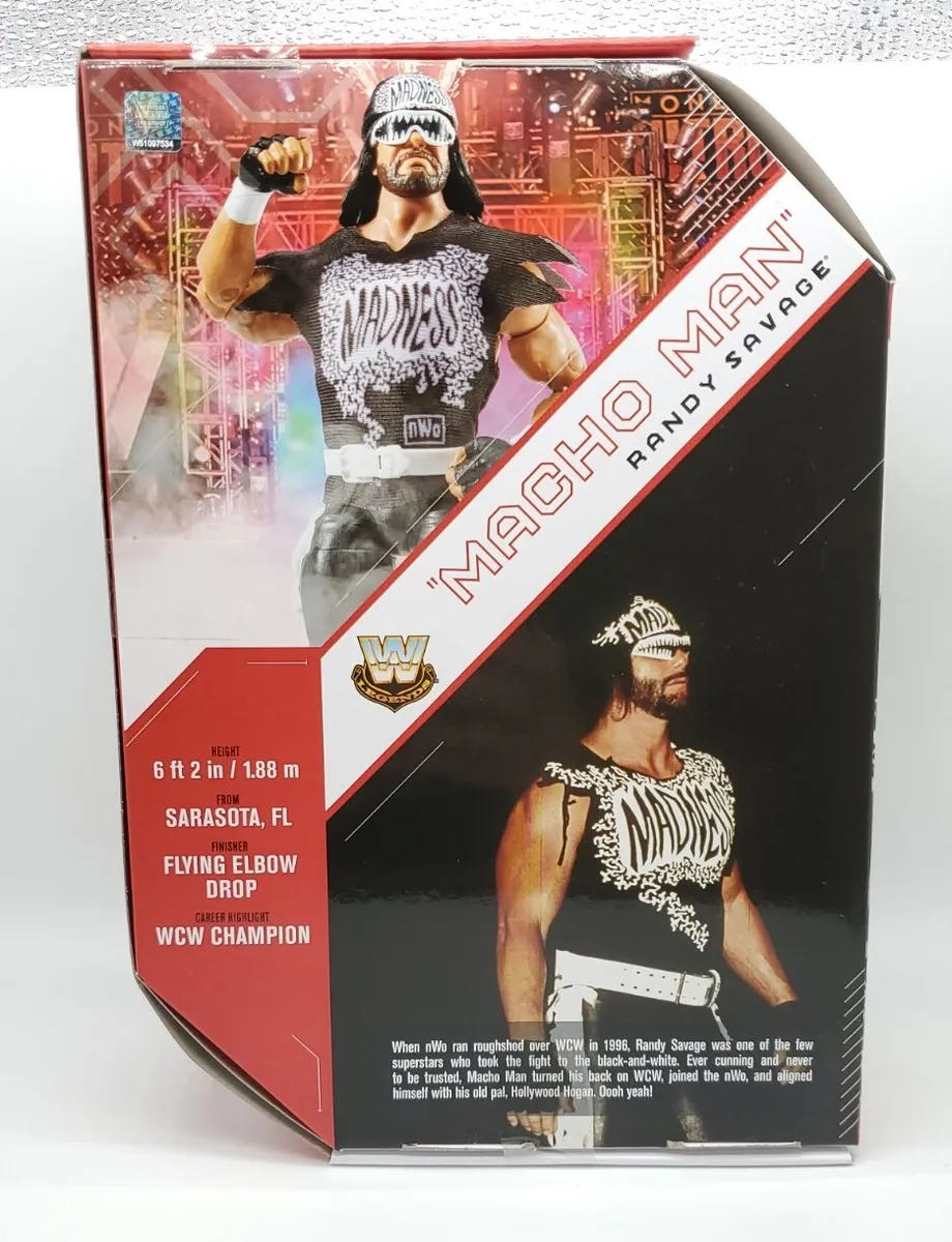 Macho Man Randy Savage - Mattel (WWE Ultimate Edition Legends) action figure collectible - Main Image 2