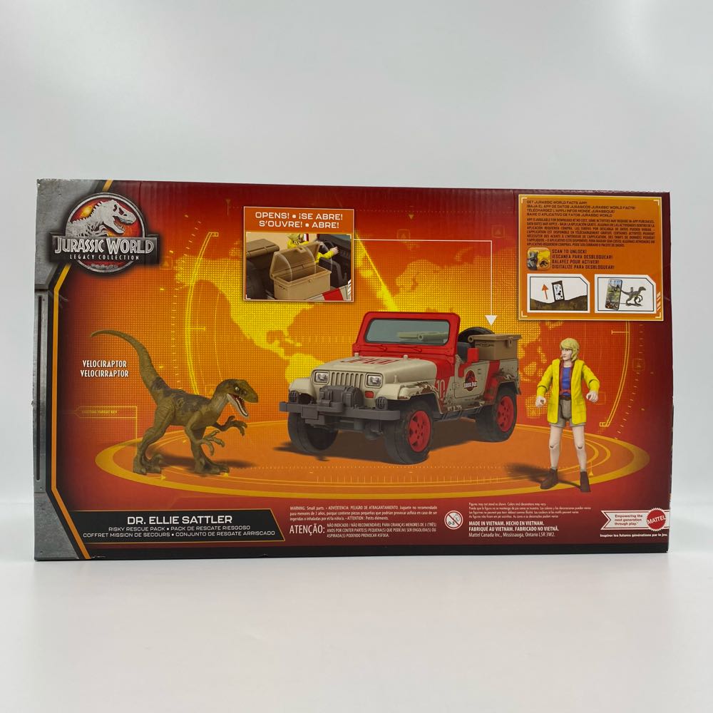 Jurassic Park: Dr. Ellie Sattler - Mattel (Jurassic World Legacy Collection) action figure collectible - Main Image 4