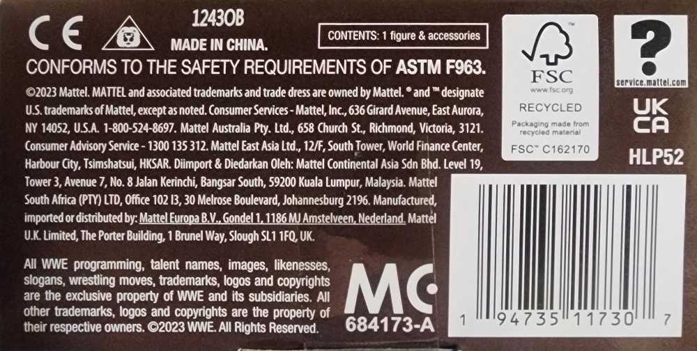 D’Lo Brown  - Mattel (D’Lo Brown) action figure collectible [Barcode 194735117307] - Main Image 4