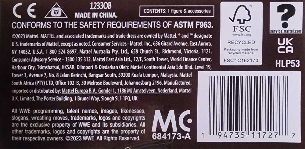 Kama Mustafa - Mattel (Mattel Elite Collection Legends) action figure collectible [Barcode 194735117277] - Main Image 4