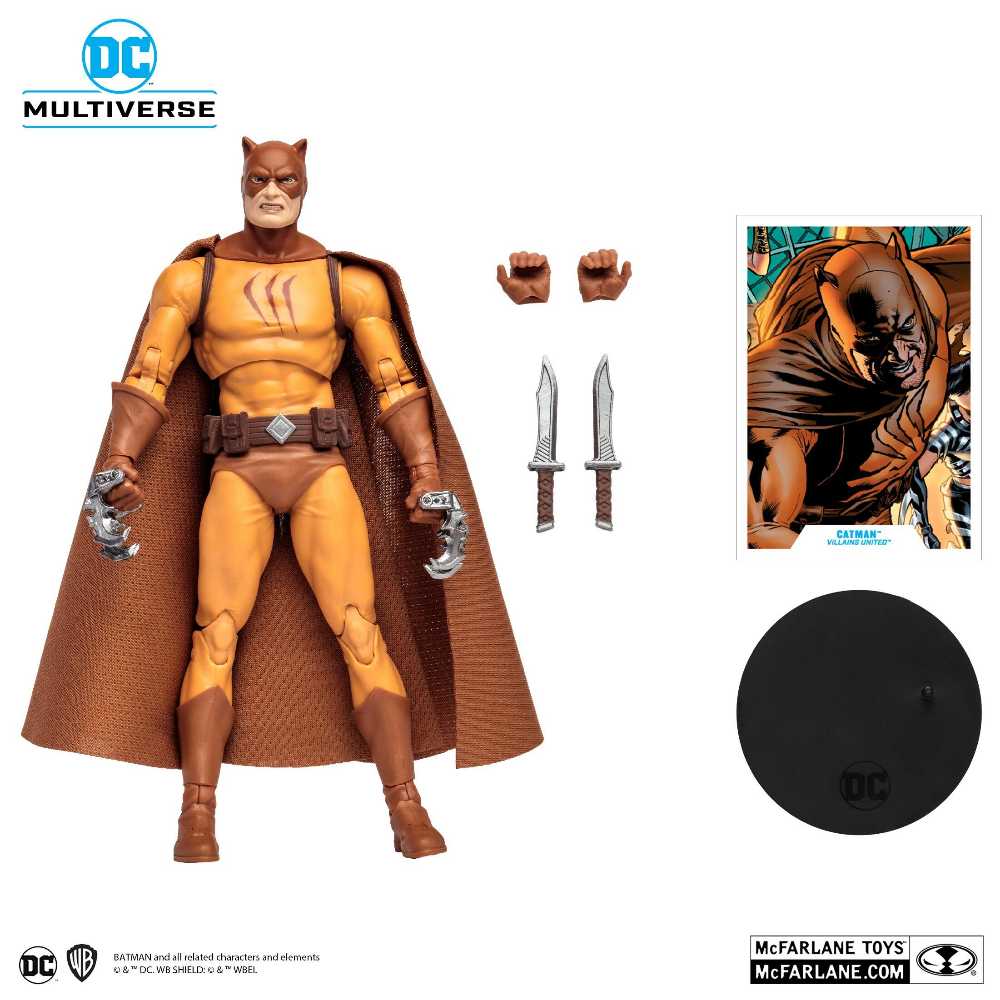 Catman - McFarlane Toys (Villains United) action figure collectible [Barcode 787926170368] - Main Image 3