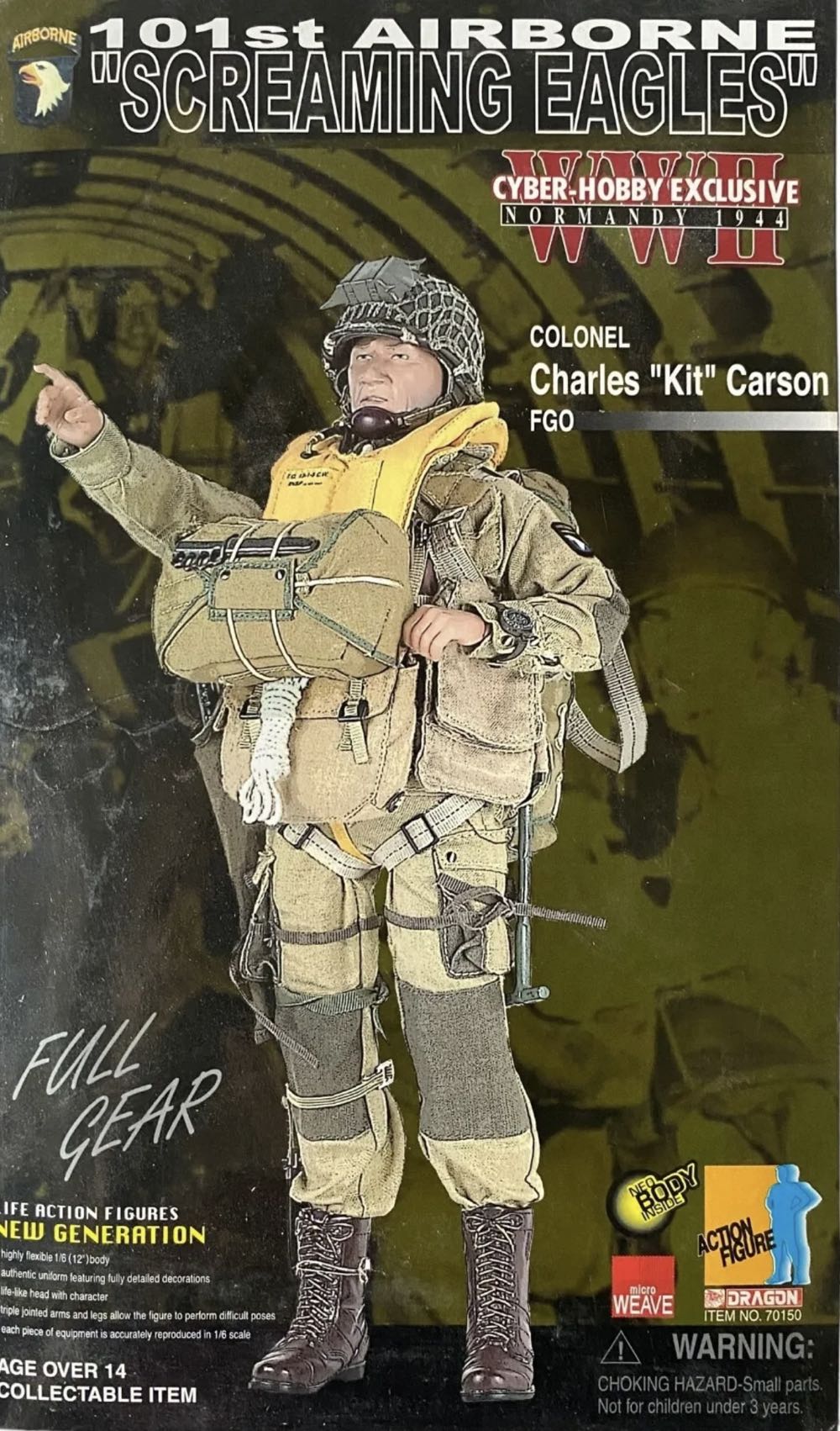 Cyber-Hobby Exclusive - WWII 101st Airborne - Dragon Models Ltd. (WWII Normandy 1945) action figure collectible - Main Image 1