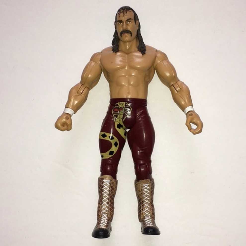 Jakks Pacific Classic WWE Superstars Jake The Snake Roberts (Signed)  action figure collectible - Main Image 3