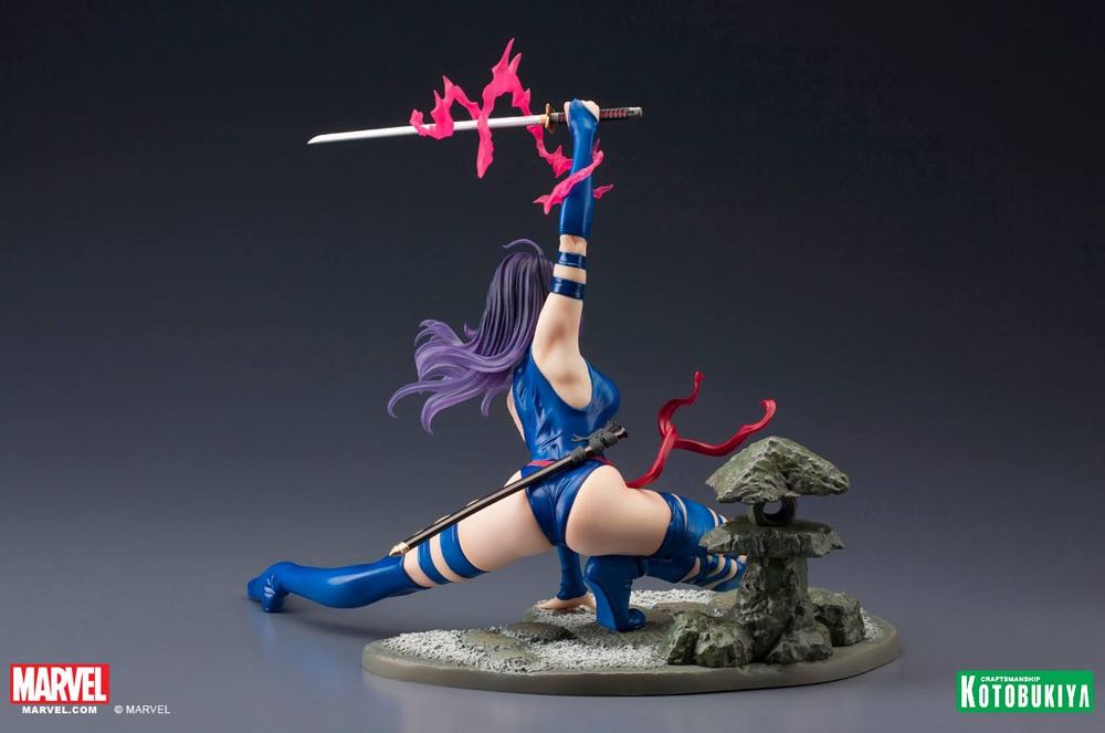Psylocke - Kotobukiya (San Diego Comic-Con Exclusive) action figure collectible [Barcode 603259046197] - Main Image 2