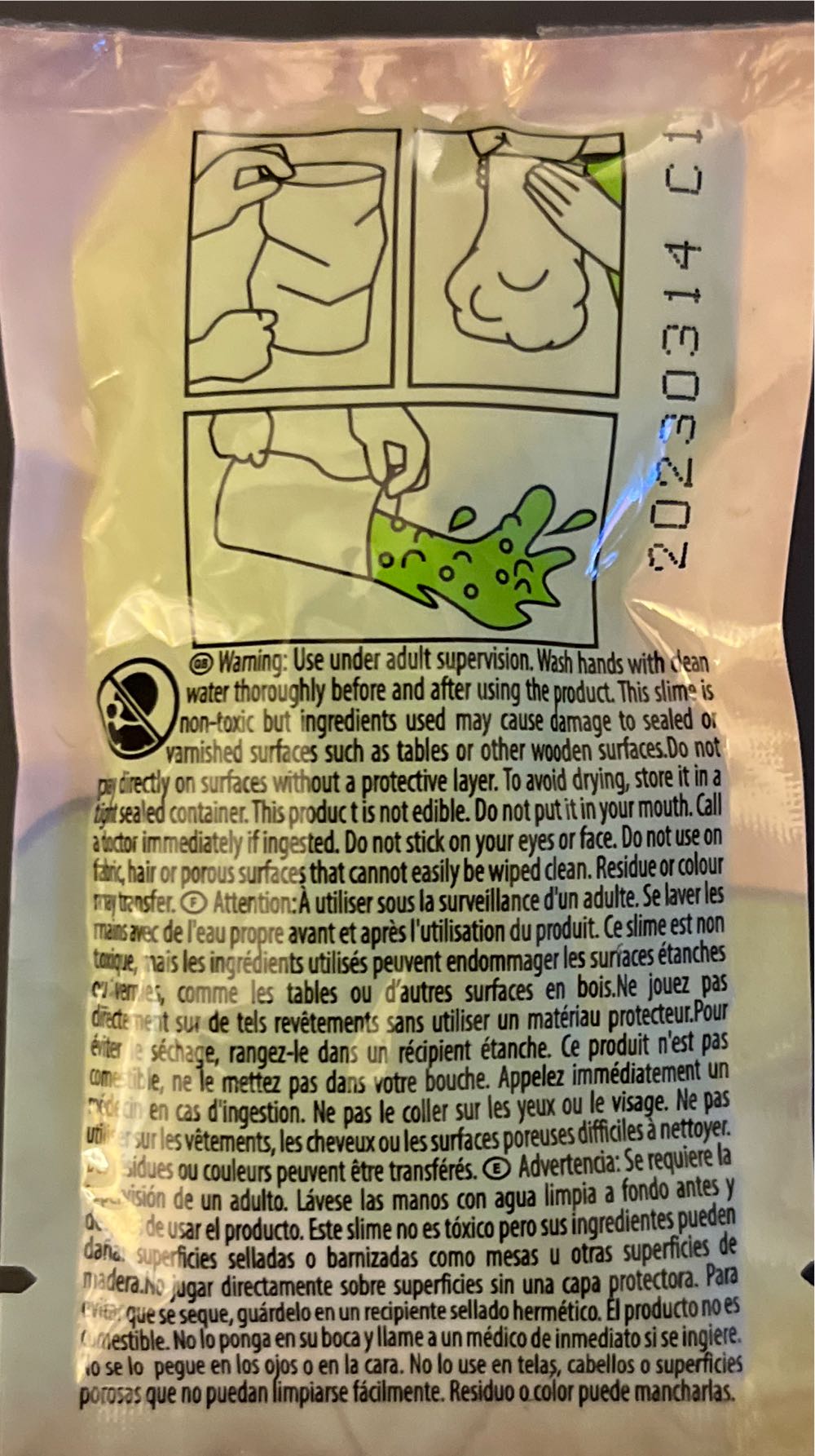 Barf Slime Bag - Zuru (Mega Gross Minis) action figure collectible - Main Image 2