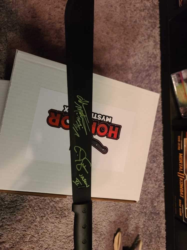 Friday The 13th Pt6 Signed Machete  (Horror) action figure collectible - Main Image 2
