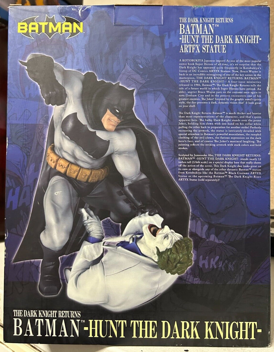 The Dark Knight Returns: Batman - Hunt The Dark Knight - Kotobukiya Artfx (The Dark Knight Returns) action figure collectible [Barcode 603259027530] - Main Image 3