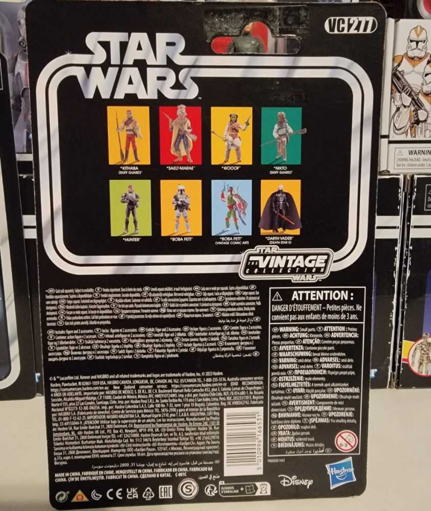 Boba Fett (Vintage Comic Art) - VC 277 - Hasbro (Star Wars - Vintage Collection) action figure collectible [Barcode 5010996115690] - Main Image 4