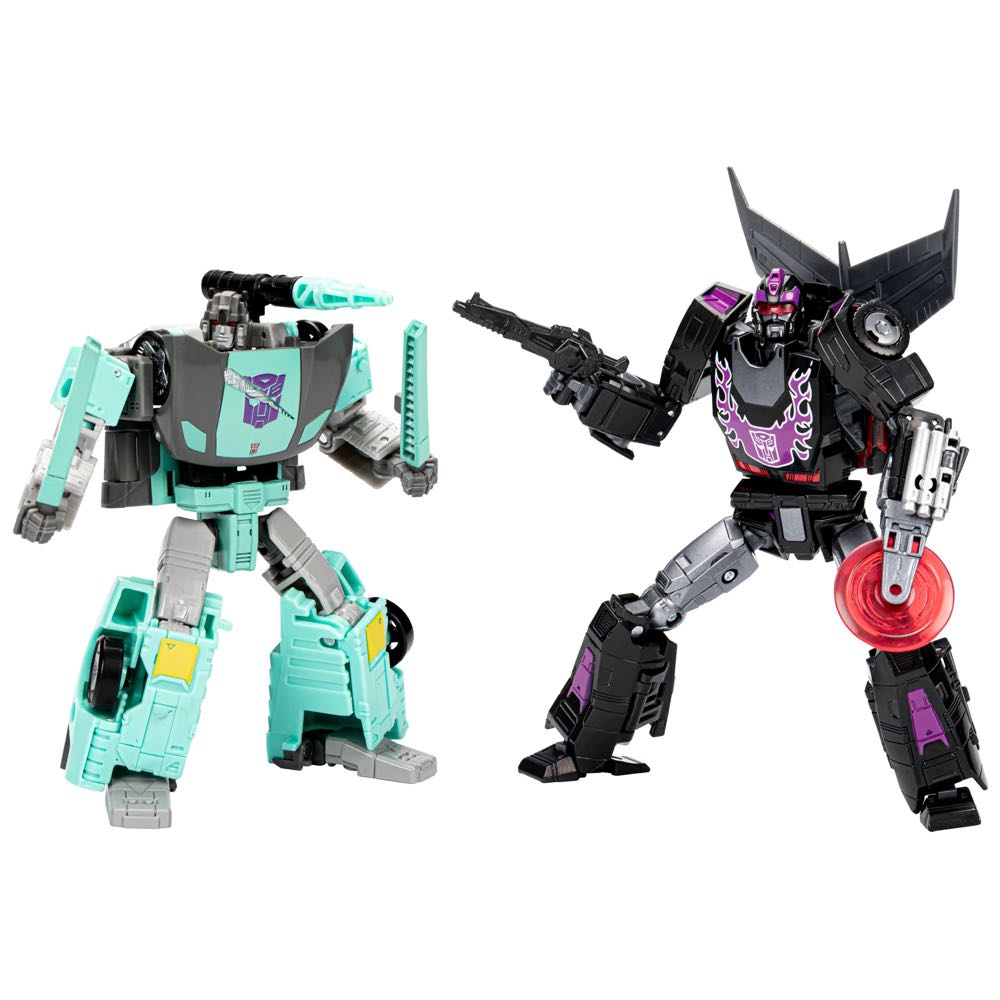 Transformers Shattered Glass Rodimus & Sideswipe w/ Whisper - Hasbro (Transformers Shattered Glass Collection) action figure collectible [Barcode 5010996138880] - Main Image 2