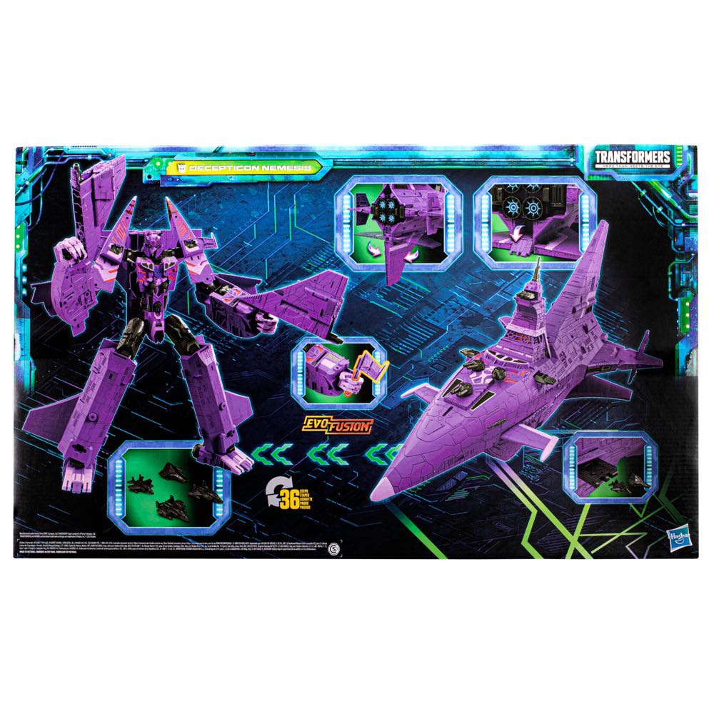 Nemesis - Transformers G1 Legacy Evolution - Hasbro (Transformers G1) action figure collectible [Barcode 5010996123077] - Main Image 4