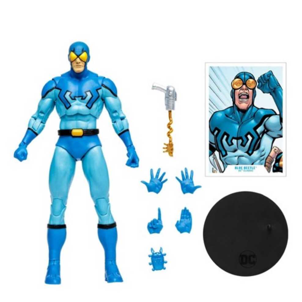 Blue Beetle: DC Classic - McFarlane Toys (McFarlane Gold Label Collection) action figure collectible [Barcode 787926170887] - Main Image 3
