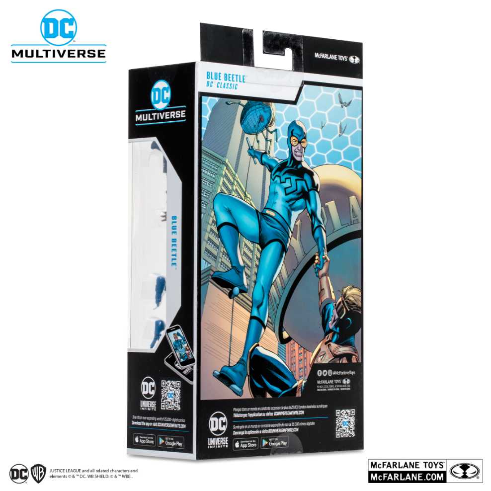 Blue Beetle: DC Classic - McFarlane Toys (McFarlane Gold Label Collection) action figure collectible [Barcode 787926170887] - Main Image 4
