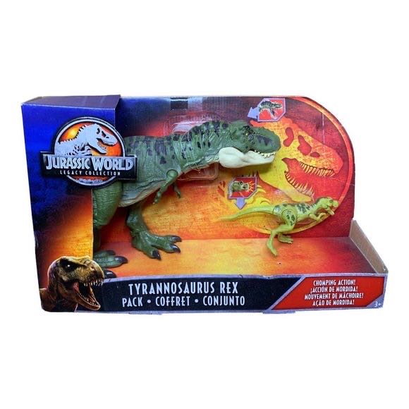 Jurassic World: Tyrannosaurus Rex - Mattel (Jurassic World: Legacy Collection: Dino Rivals) action figure collectible - Main Image 2