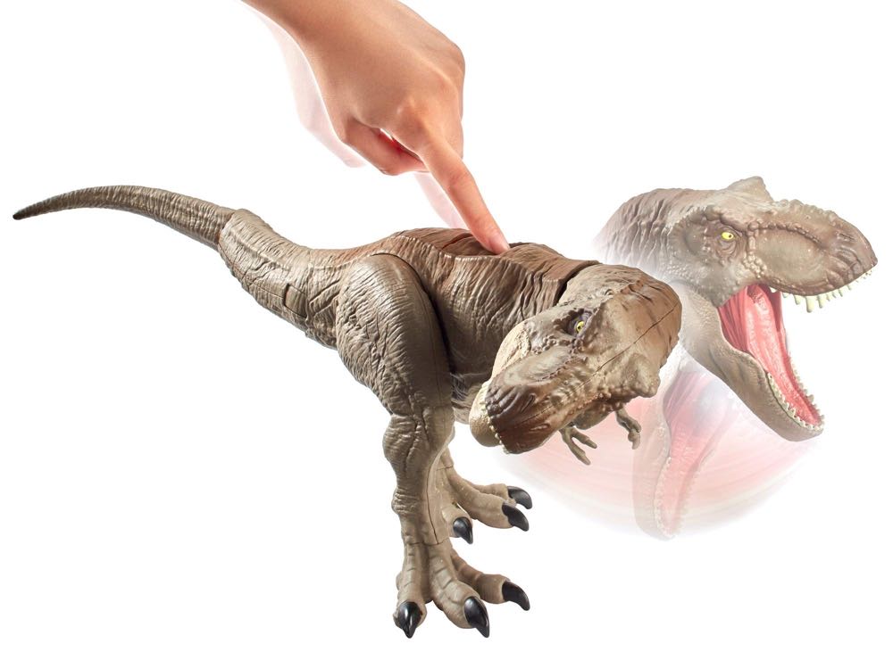Jurassic World: Tyrannosaurus Rex (Bite ‘N Fight) - Mattel action figure collectible - Main Image 4