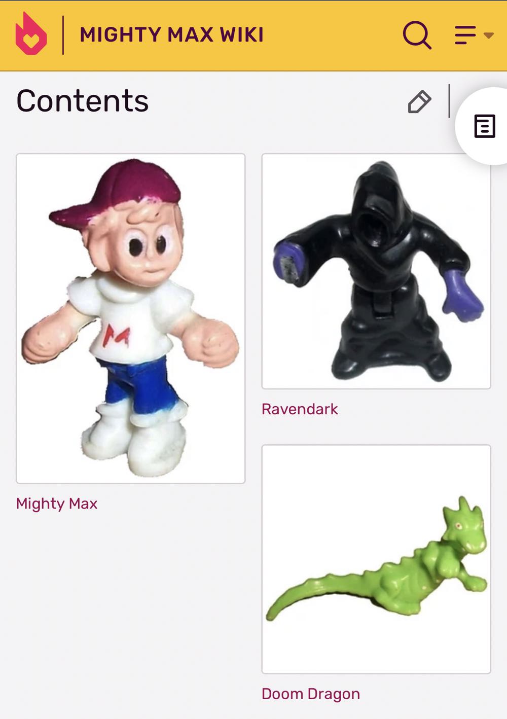 Mighty Max: Slays the Doom Dragon - Bluebird Toys (Mighty Max: Doom Zone) action figure collectible - Main Image 4