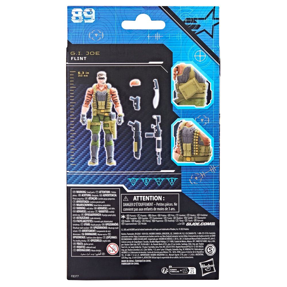 89 G.I. Joe Classified: Tiger Force Flint - Hasbro (G.I. Joe) action figure collectible [Barcode 5010996146854] - Main Image 2