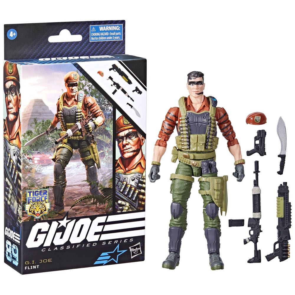89 G.I. Joe Classified: Tiger Force Flint - Hasbro (G.I. Joe) action figure collectible [Barcode 5010996146854] - Main Image 3