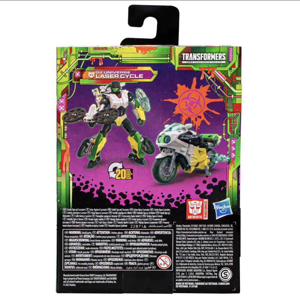 G2 Universe LaserCycle - Hasbro (Transformers Legacy) action figure collectible [Barcode 5010996136244] - Main Image 2