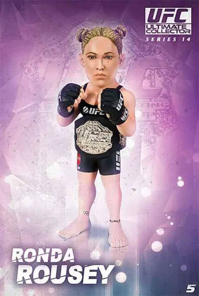 UFC Ultimate Collector UFC 157 Round 5 Rowdy Ronda Rousey Ufc 157 Championship Edition Sealed New  action figure collectible [Barcode 628135101418] - Main Image 3