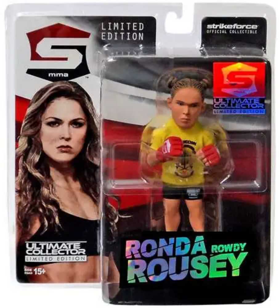UFC Ultimate Collector UFC 157 Round 5 Rowdy Ronda Rousey Ufc 157 Championship Edition Sealed New  action figure collectible [Barcode 628135101418] - Main Image 4