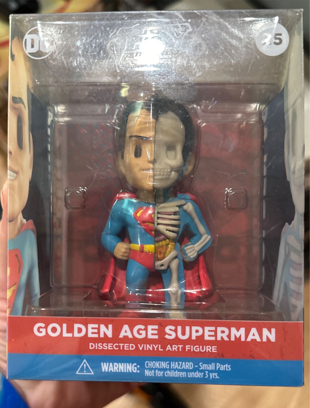 Xxray Dc Golden Age Superman By Jason Freeny  action figure collectible [Barcode 641489934952] - Main Image 2