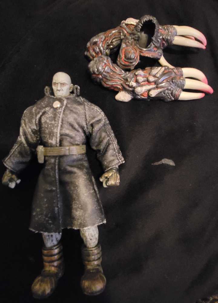 Captain 12 Inch Playing Mantis Dr Evil Superhero Playing New Dr. In Box Villain 12”