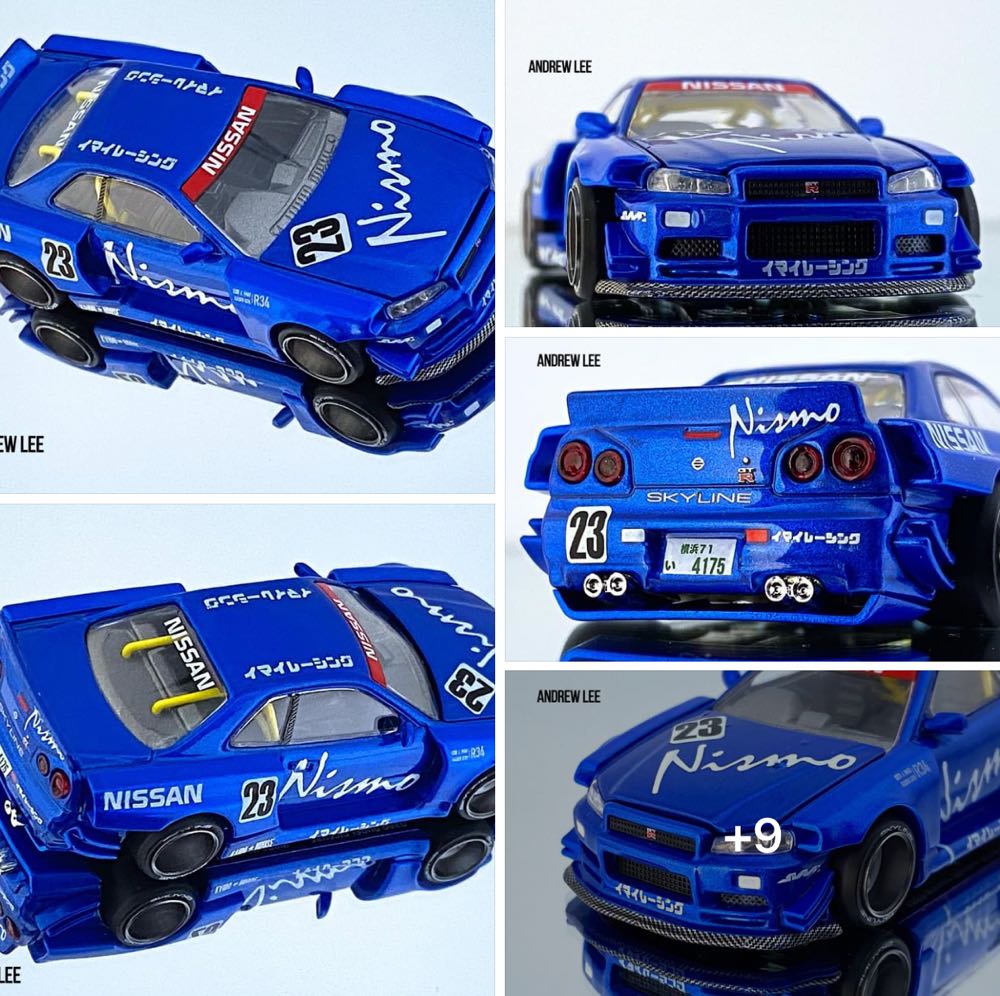 Nissan Skyline R34 GTR Kaido Works - Kaido (Nismo) action figure collectible [Barcode 4895183673983] - Main Image 4