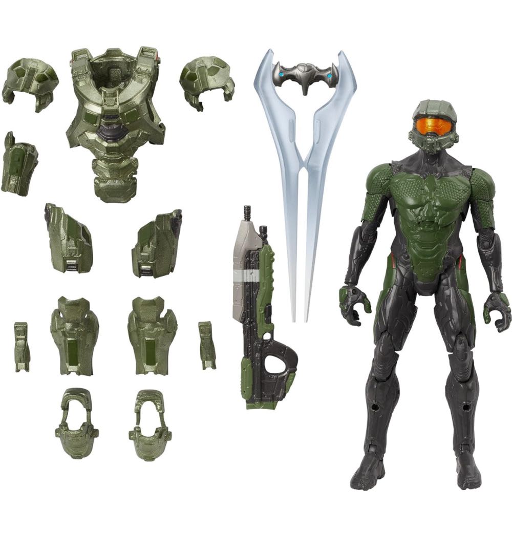 Master Chief (Alpha Crawler) - Mattel (HALO) action figure collectible - Main Image 4