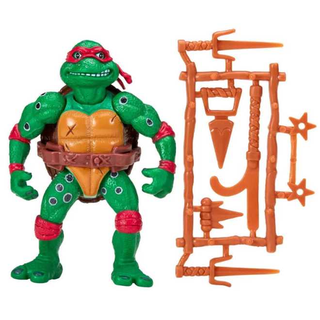 TMNT- Raphael Movie Reissue - Playmates (Teenage Mutant Ninja Turtles) action figure collectible [Barcode 043377818021] - Main Image 2