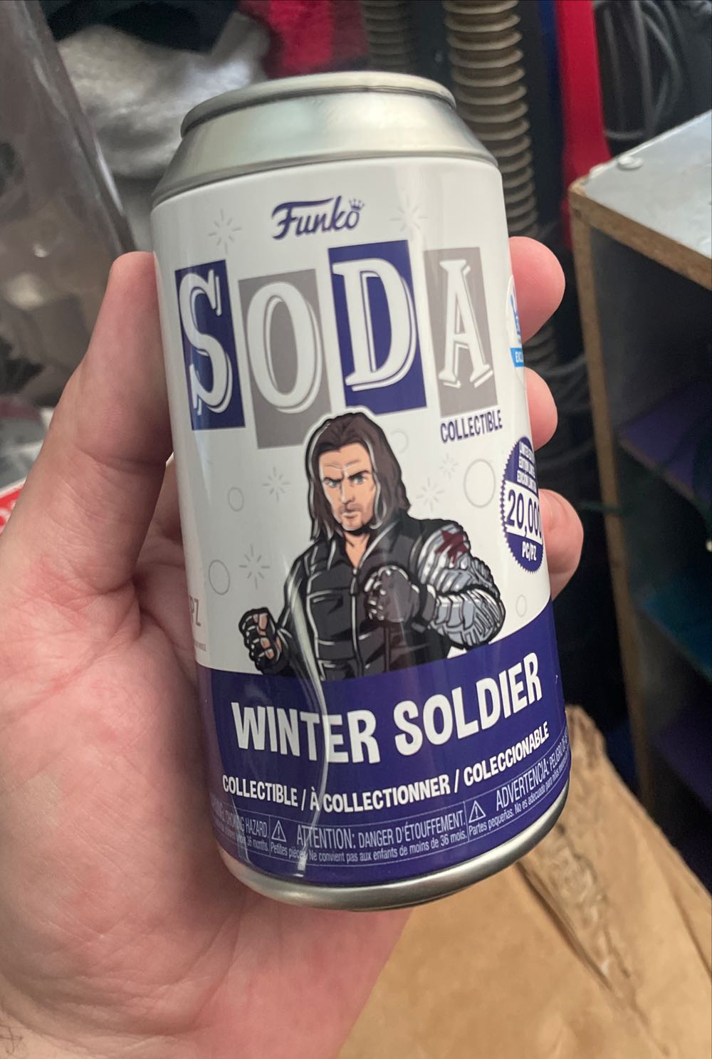 Funko Soda - Winter Soldier - Funko (Funko Soda) action figure collectible [Barcode 889698627863] - Main Image 3