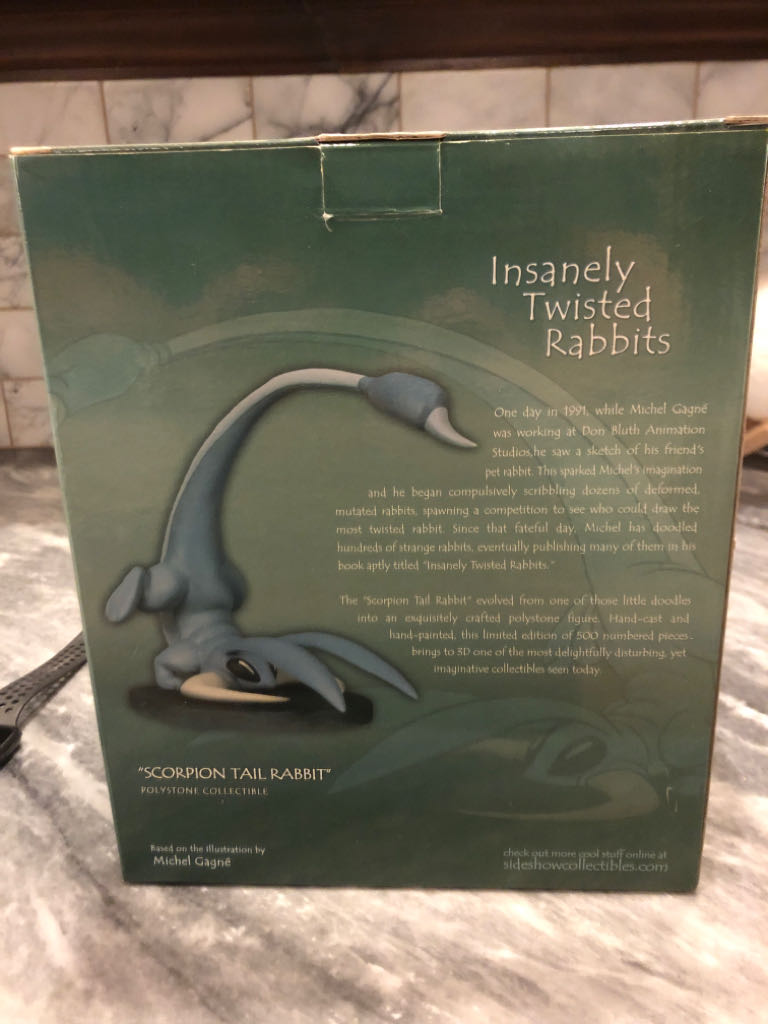 Insanely Twisted Rabbits Scorpion Rabbit - Sideshow Collectibles (Insanely Twisted Rabbits) action figure collectible [Barcode 747720208131] - Main Image 2