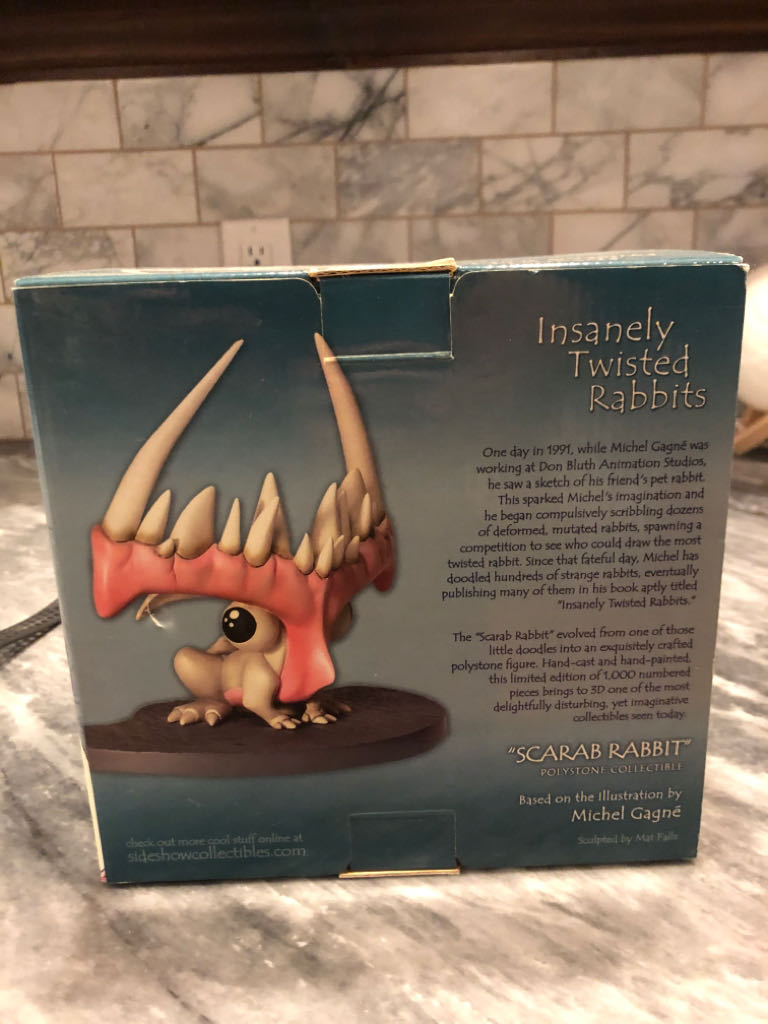 Insanely Twisted Rabbits Scarab Rabbit - Sideshow Collectibles (Insanely Twisted Rabbits) action figure collectible [Barcode 747720205895] - Main Image 2