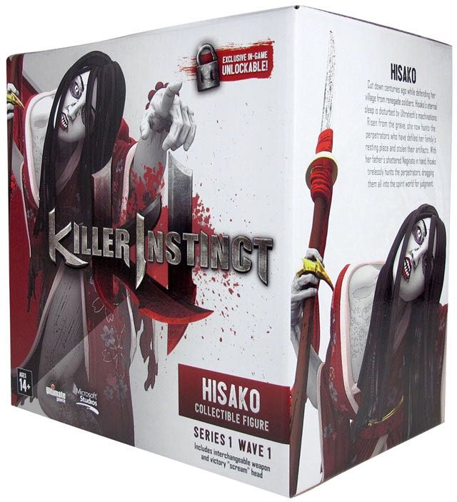 Hisako - Ultimate Source (Killer Instinct) action figure collectible [Barcode 889722000440] - Main Image 2