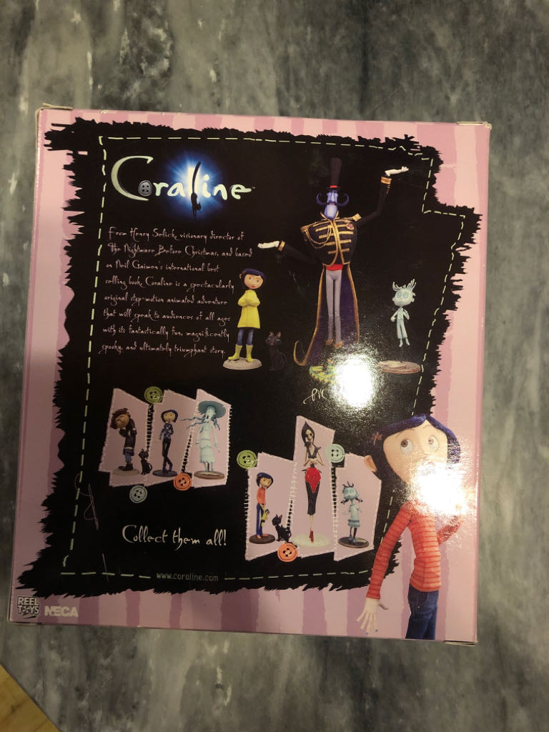 Coraline - Neca Reel Toys (Coraline) action figure collectible [Barcode 634482495124] - Main Image 2