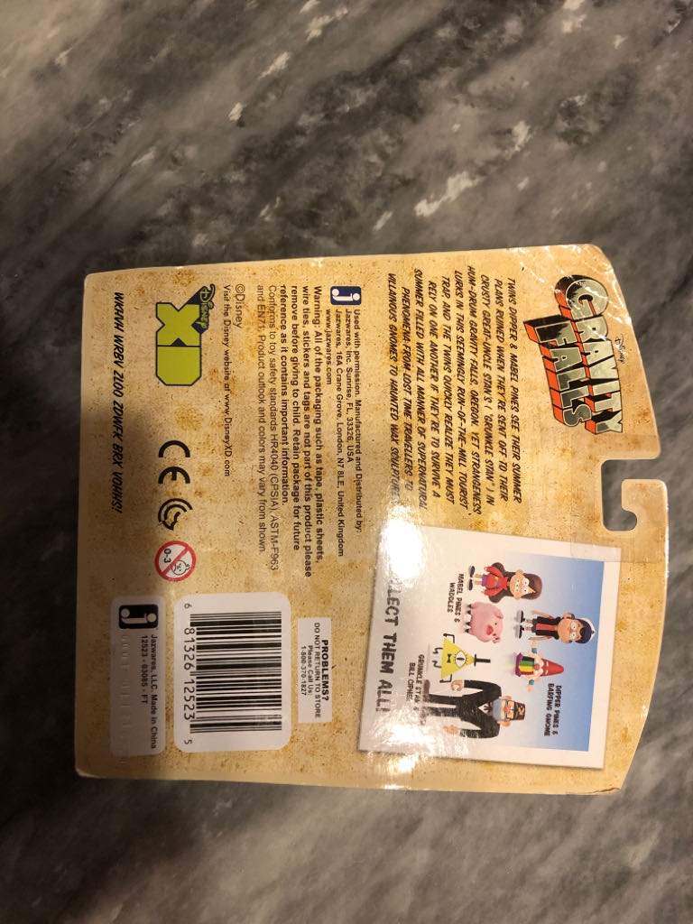 Gravity Falls Grunkle Stan And Bill Cipher - Jazwares Disney (Gravity Falls) action figure collectible [Barcode 68134112] - Main Image 2