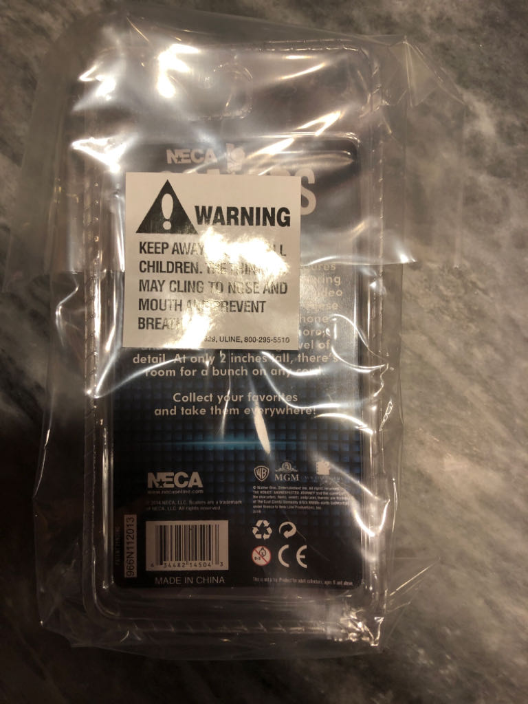 Gollum Scaler - Neca (Lord Of The Rings) action figure collectible [Barcode 634482145043] - Main Image 2