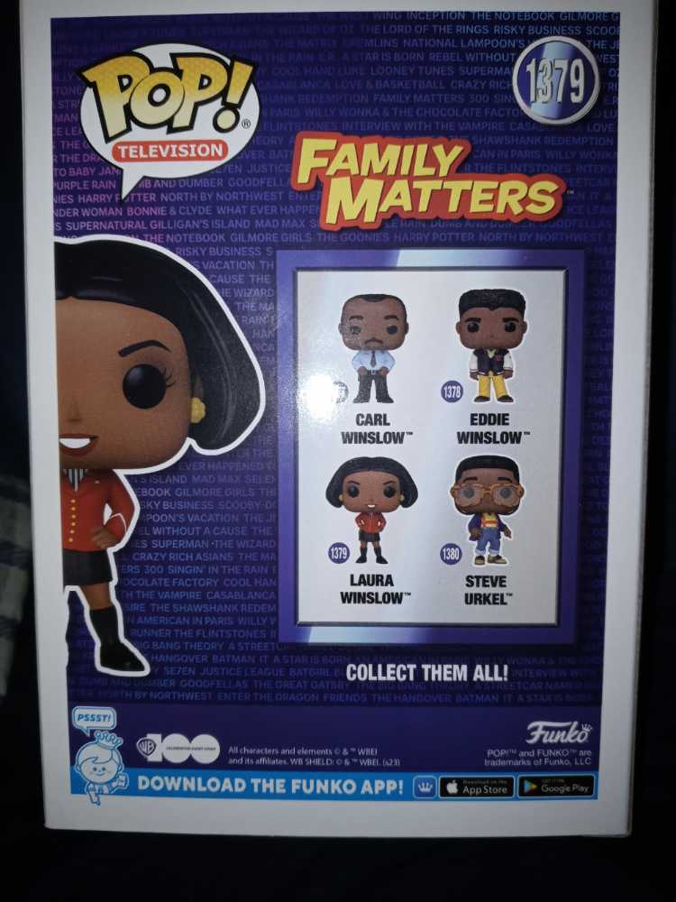 Family Matters: Laura Winslow #1379 - Funko (Family Matters) (Family Matters) action figure collectible [Barcode 889698725101] - Main Image 2