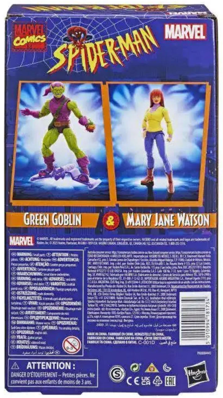 Green Goblin & Mary Jane Watson - Hasbro (Marvel Legends) action figure collectible [Barcode 5010994181734] - Main Image 10
