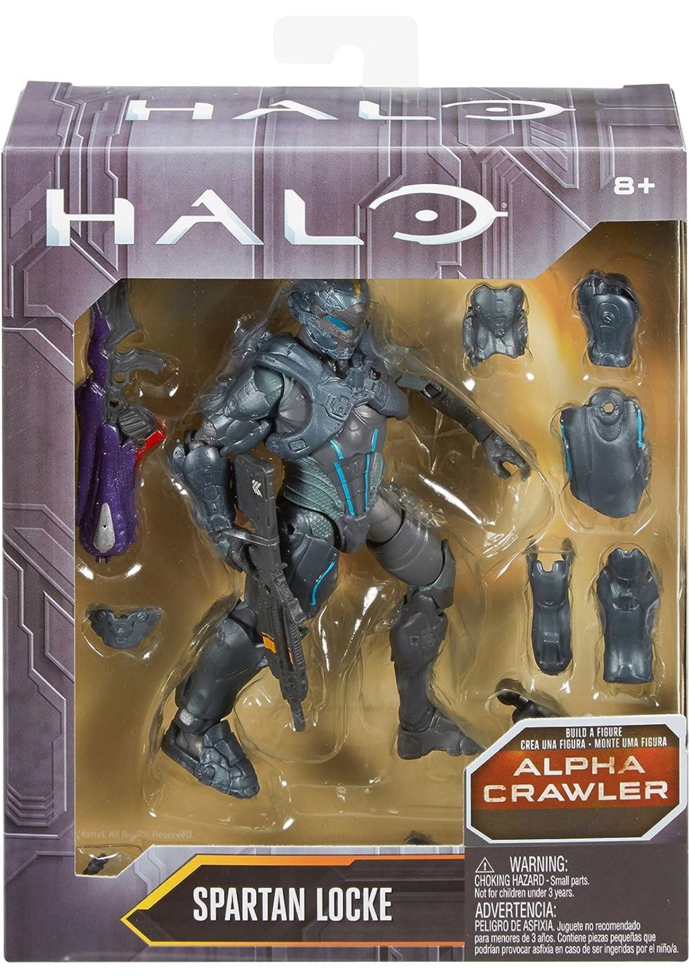 John Locke (Alpha Crawler) - Mattel (HALO) action figure collectible - Main Image 1