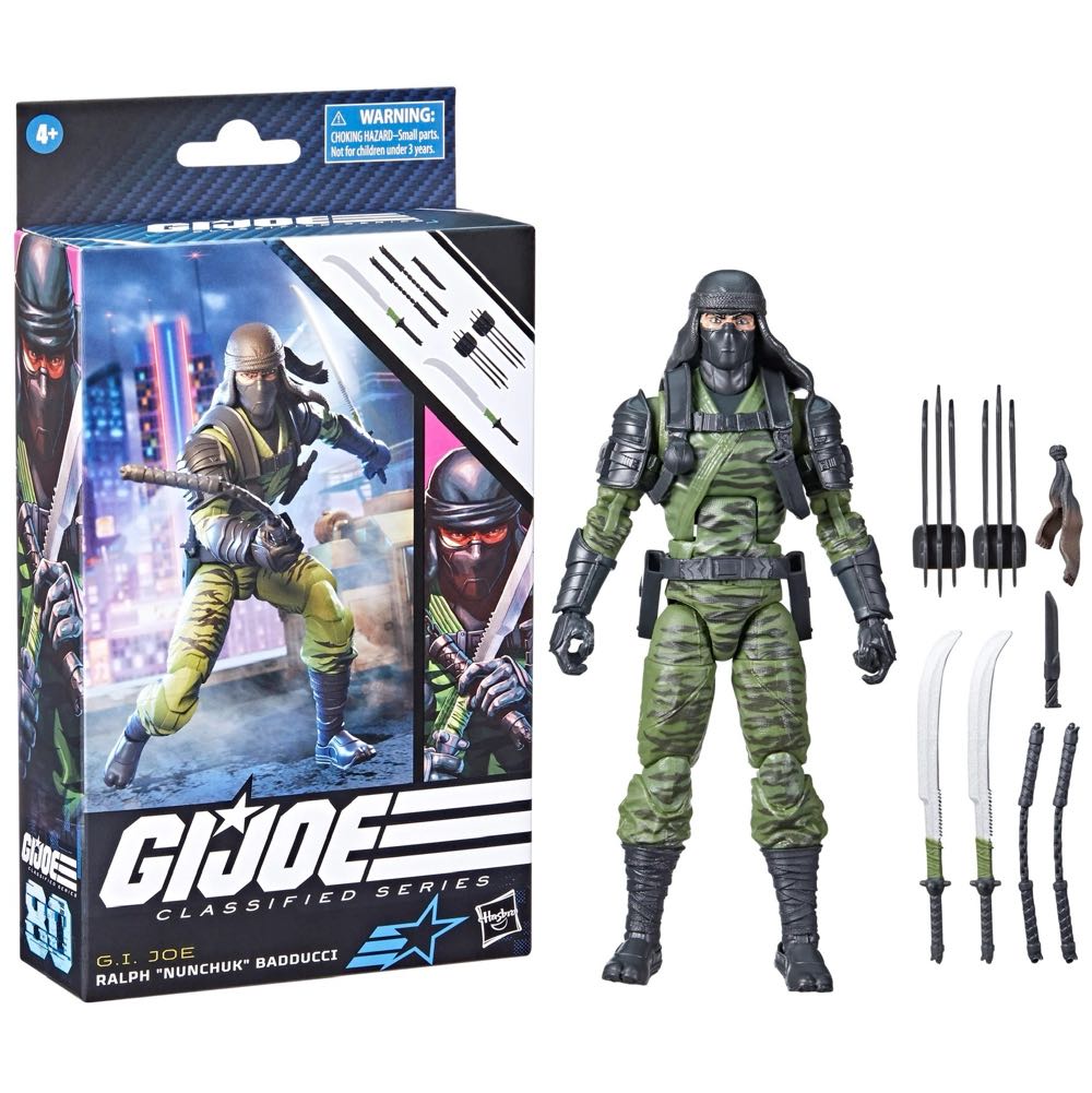 80 | Ralph ‘Nunchuk’ Badducci - Hasbro (G.I. Joe) action figure collectible - Main Image 3