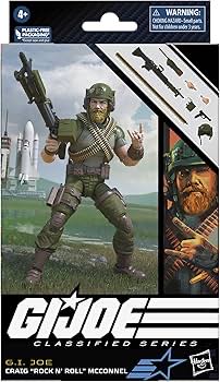 G.I. Joe #71 Craig “Rock N’ Roll” McConnel - Hasbro - G.I. Joe Classified (G.I. Joe: Classified Series) action figure collectible [Barcode 5010996114747] - Main Image 5