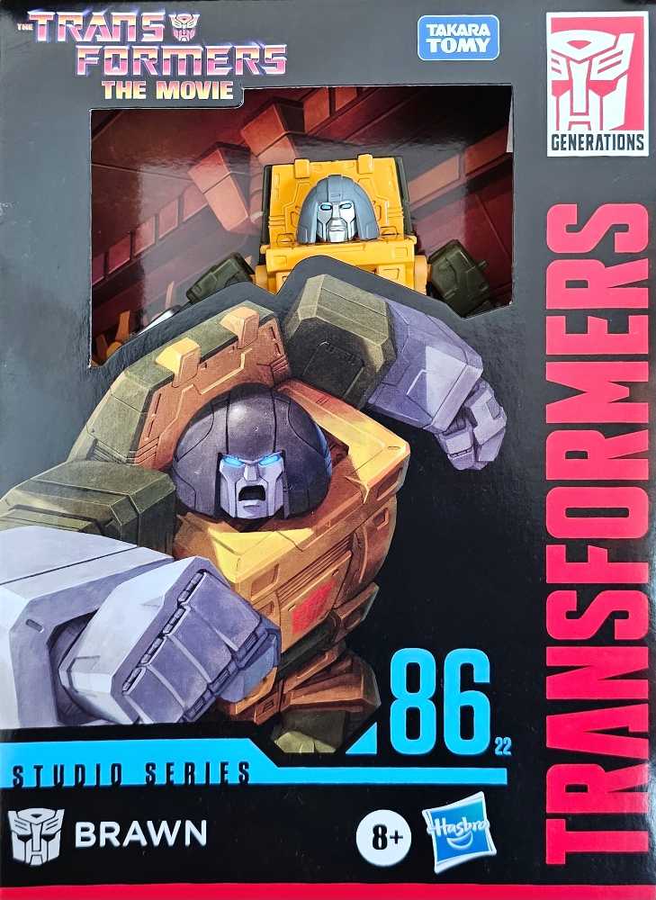 Brawn - Transformers G1 Studio 86’ Series - Hasbro (Transformers G1) action figure collectible [Barcode 195166229768] - Main Image 2