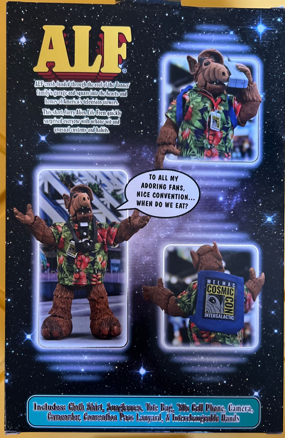 Alf Cosmic Con Neca - Neca/Reel Toys (Alf) action figure collectible [Barcode 634482451076] - Main Image 3