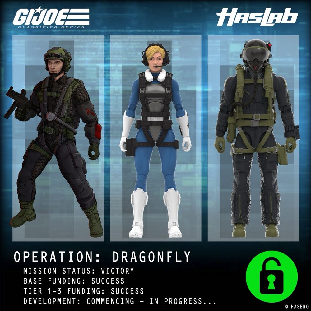 Dragonfly XH-1 Haslab - Hasbro (G.I. Joe) action figure collectible - Main Image 2