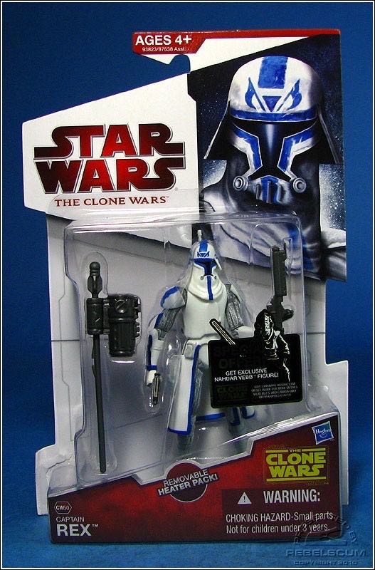 Star Wars: Captain Rex (Orto Plutonia) (CW50) - Hasbro (Star Wars: The Clone Wars) action figure collectible - Main Image 2