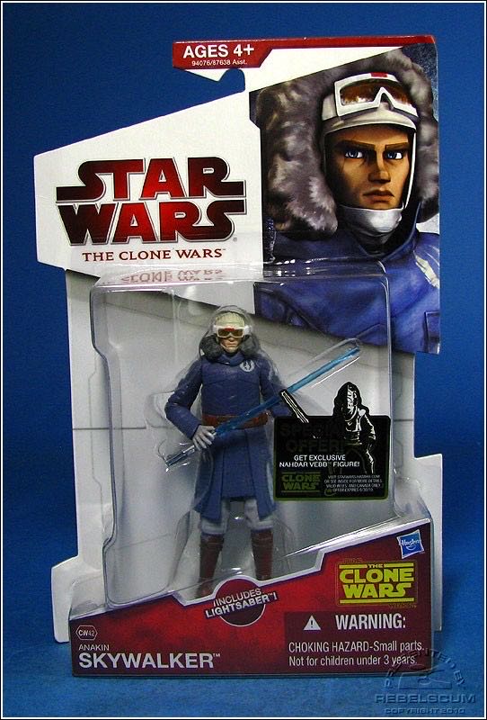 Star Wars: Anakin Skywalker (Orto Plutonia) (CW42) - Hasbro (Star Wars: The Clone Wars) action figure collectible - Main Image 2