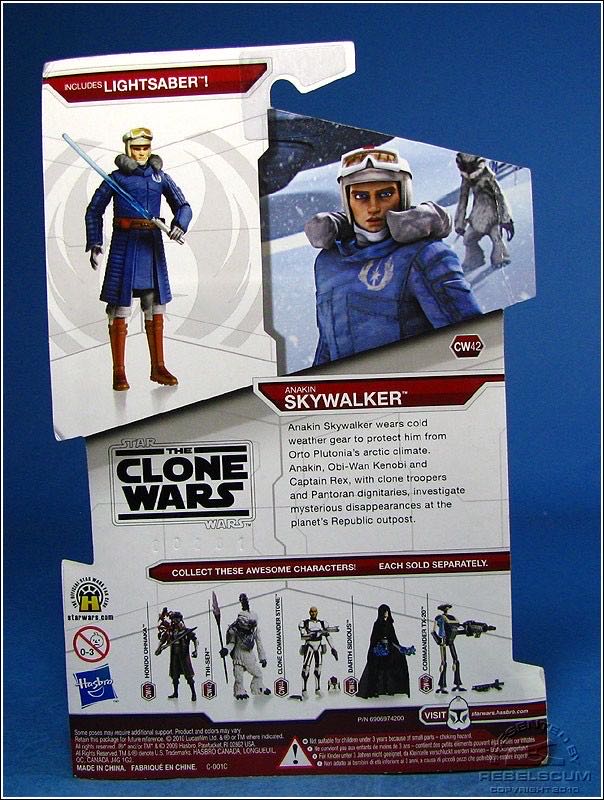 Star Wars: Anakin Skywalker (Orto Plutonia) (CW42) - Hasbro (Star Wars: The Clone Wars) action figure collectible - Main Image 4