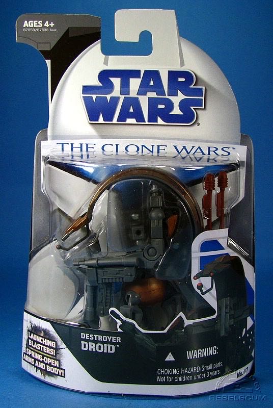 Star Wars: Destroyer Droid (CW No. 17) - Hasbro (Star Wars: The Clone Wars) action figure collectible - Main Image 2